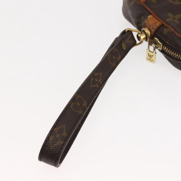 LOUIS VUITTON Monogram Marly Dragonne PM Clutch Bag M51827 LV Auth 146679