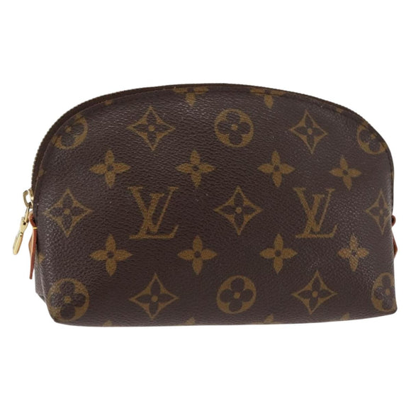 LOUIS VUITTON Monogram Pochette Cosmetic PM Cosmetic Pouch M47515 LV Auth 146683
