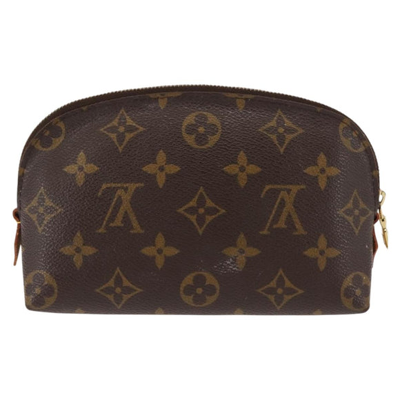 LOUIS VUITTON Monogram Pochette Cosmetic PM Cosmetic Pouch M47515 LV Auth 146683