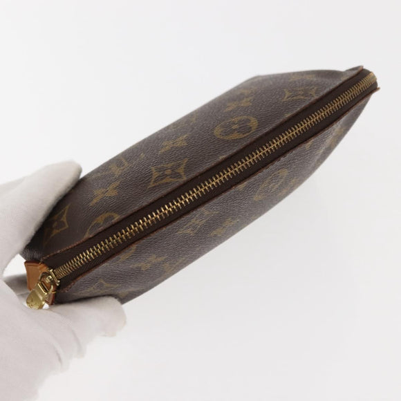LOUIS VUITTON Monogram Pochette Cosmetic PM Cosmetic Pouch M47515 LV Auth 146683