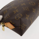 LOUIS VUITTON Monogram Pochette Cosmetic PM Cosmetic Pouch M47515 LV Auth 146683-8