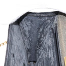 GIVENCHY Chain Shoulder Bag Leather Black Gold Auth 146686-20