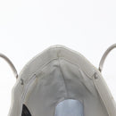 CHANEL Hand Bag Nylon Gray CC Auth 146688-17