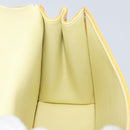 LOUIS VUITTON Monogram Vernis Spring Street Bag Lime Yellow M91068 Auth 146698-20