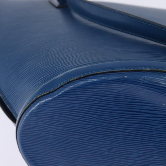 LOUIS VUITTON Epi Saint Jacques Shopping Shoulder Bag Blue M52275 LV Auth 146699