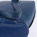 LOUIS VUITTON Epi Saint Jacques Shopping Shoulder Bag Blue M52275 LV Auth 146699-9