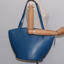 LOUIS VUITTON Epi Saint Jacques Shopping Shoulder Bag Blue M52275 LV Auth 146699-21