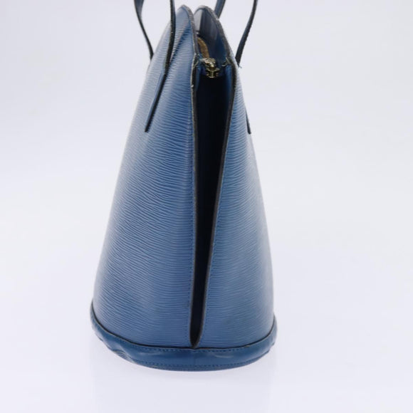 LOUIS VUITTON Epi Saint Jacques Shopping Shoulder Bag Blue M52275 LV Auth 146699