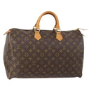 LOUIS VUITTON Monogram Speedy 40 Hand Bag M41522 LV Auth 146700-1
