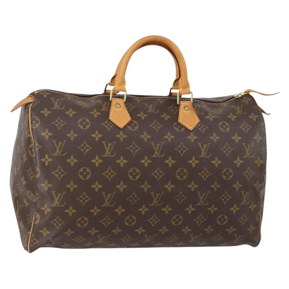LOUIS VUITTON Monogram Speedy 40 Hand Bag M41522 LV Auth 146700