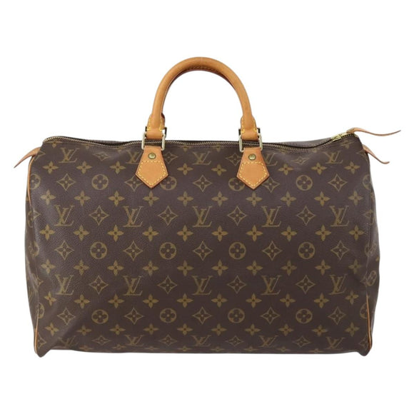 LOUIS VUITTON Monogram Speedy 40 Hand Bag M41522 LV Auth 146700