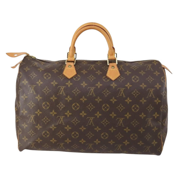 LOUIS VUITTON Monogram Speedy 40 Hand Bag M41522 LV Auth 146700