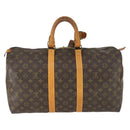 LOUIS VUITTON Monogram Keepall 45 Boston Bag M41428 LV Auth 146704A-3