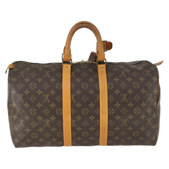 LOUIS VUITTON Monogram Keepall 45 Boston Bag M41428 LV Auth 146704A