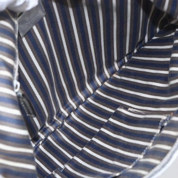 GUCCI GG Canvas Newbrit Shoulder Bag Silver Gold 169998 Auth 146706