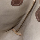 GUCCI GG Supreme Web Sherry Line Tote Bag PVC Beige Gold 39 02 003 Auth 146707-19