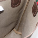 GUCCI GG Supreme Web Sherry Line Tote Bag PVC Beige Gold 39 02 003 Auth 146707-20