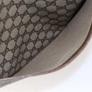 GUCCI GG Supreme Web Sherry Line Tote Bag PVC Beige Gold 39 02 003 Auth 146707-11