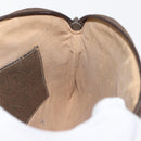 GUCCI GG Supreme Web Sherry Line Bag PVC Beige Gold 904 02 047 Auth 146714-19