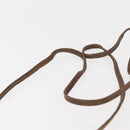 GUCCI GG Supreme Web Sherry Line Bag PVC Beige Gold 904 02 047 Auth 146714-8