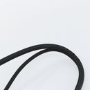 PRADA Tote Bag Nylon Black Silver Auth 146718-8