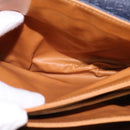 BALENCIAGA Shoulder Bag PVC Navy Gold Auth 146719-21