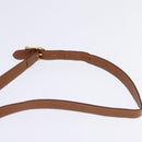 BALENCIAGA Shoulder Bag PVC Navy Gold Auth 146719-8