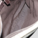 GUCCI GG Supreme Shoulder Bag PVC Beige Silver 141626 Auth 146723-11