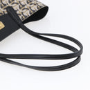 Salvatore Ferragamo Gancini Tote Bag PVC Leather Beige Auth 146724V-7