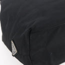 PRADA Hand Bag Nylon plastic Black Silver Auth 146727-15