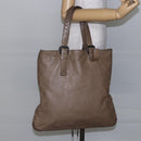 BOTTEGA VENETA INTRECCIATO Tote Bag Leather Beige Auth 146728-20