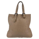 BOTTEGA VENETA INTRECCIATO Tote Bag Leather Beige Auth 146728-13