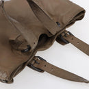 BOTTEGA VENETA INTRECCIATO Tote Bag Leather Beige Auth 146728-6