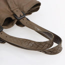 BOTTEGA VENETA INTRECCIATO Tote Bag Leather Beige Auth 146728-7