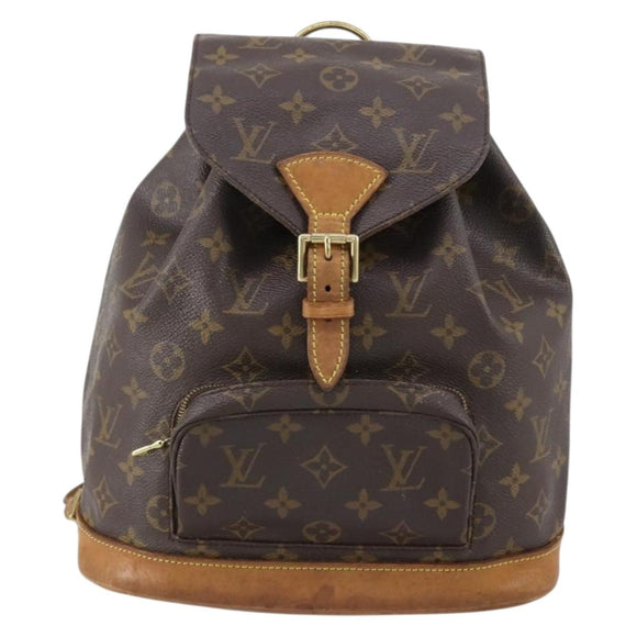 LOUIS VUITTON Monogram Montsouris MM Backpack M51136 LV Auth 146740