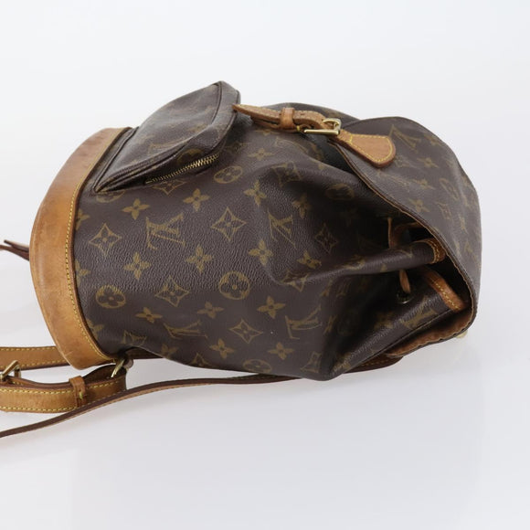 LOUIS VUITTON Monogram Montsouris MM Backpack M51136 LV Auth 146740