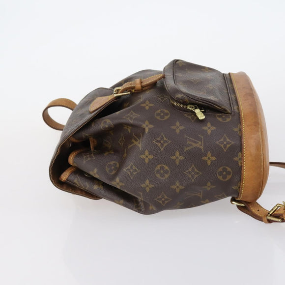 LOUIS VUITTON Monogram Montsouris MM Backpack M51136 LV Auth 146740