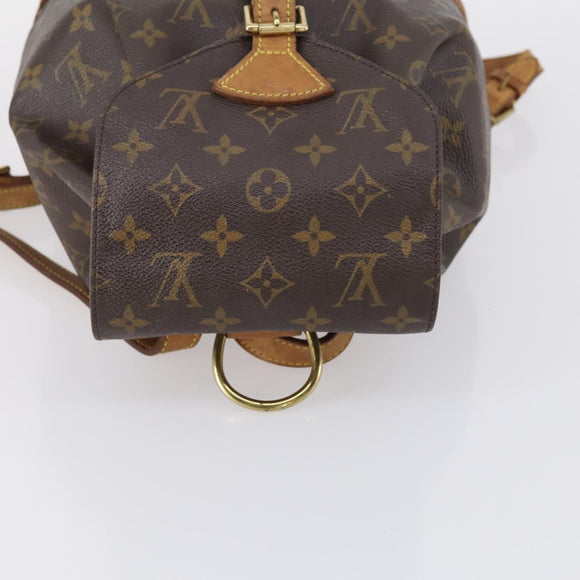 LOUIS VUITTON Monogram Montsouris MM Backpack M51136 LV Auth 146740A