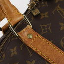 LOUIS VUITTON Monogram Keepall Bandouliere 55 Boston Bag M41414 LV Auth 146741-9