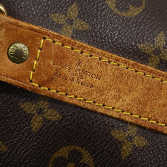 LOUIS VUITTON Monogram Keepall Bandouliere 55 Boston Bag M41414 LV Auth 146741