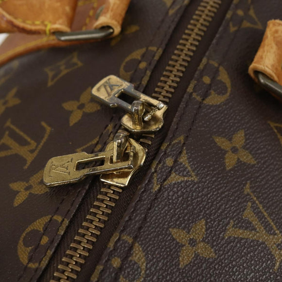 LOUIS VUITTON Monogram Keepall Bandouliere 55 Boston Bag M41414 LV Auth 146741