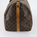 LOUIS VUITTON Monogram Keepall Bandouliere 55 Boston Bag M41414 LV Auth 146741-3