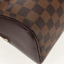 LOUIS VUITTON Damier Ebene Brera Hand Bag N51150 LV Auth 146743V-15