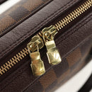 LOUIS VUITTON Damier Ebene Brera Hand Bag N51150 LV Auth 146743V-17