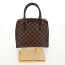 LOUIS VUITTON Damier Ebene Brera Hand Bag N51150 LV Auth 146743V-12