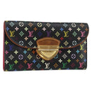 LOUIS VUITTON Monogram Multicolor Portefeuille Eugenie Wallet M93738 Auth 146747-1