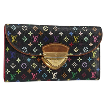 LOUIS VUITTON Monogram Multicolor Portefeuille Eugenie Wallet M93738 Auth 146747