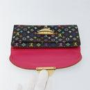 LOUIS VUITTON Monogram Multicolor Portefeuille Eugenie Wallet M93738 Auth 146747-8