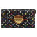 LOUIS VUITTON Monogram Multicolor Portefeuille Eugenie Wallet M93738 Auth 146747-13
