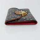 LOUIS VUITTON Monogram Multicolor Portefeuille Eugenie Wallet M93738 Auth 146747-4
